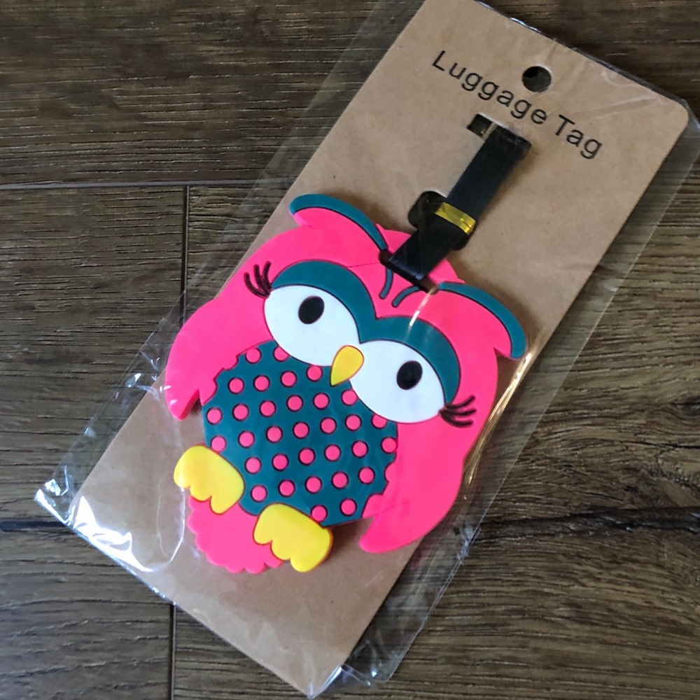 NWOT OWL Luggage Tag